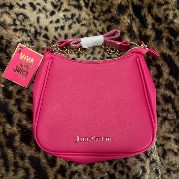Juicy Couture Handbags - Juicy Couture Vibrant Pink Shoulder Bag
